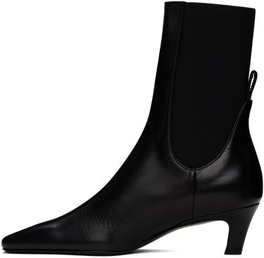 Šaty TOTEME TOTEME 'The Mid Heel' Leather Boots Čierna | 214-907-813, 2