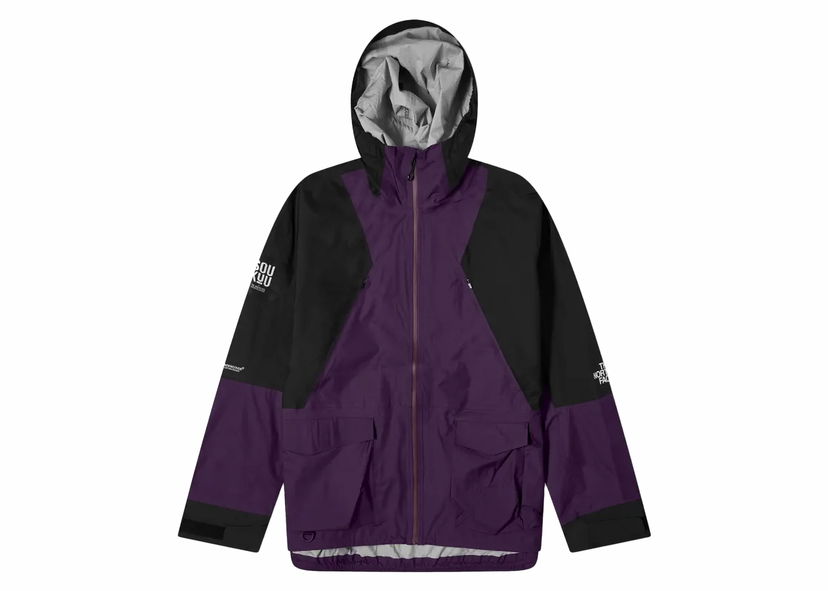 Parka The North Face Packable Mountain Shell Jacket Fialová | 87UE