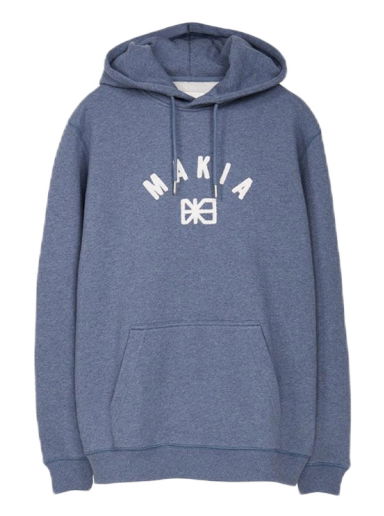 Mikina Makia Brand Hooded Sweatshirt Modrá | M40079_636