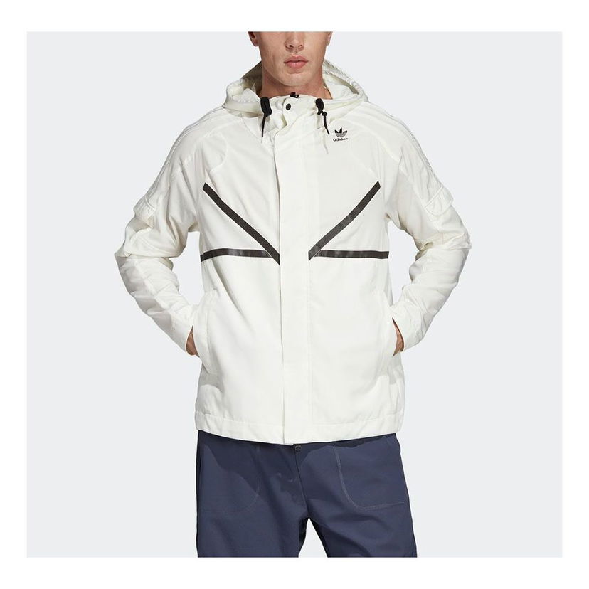 Vetrovka adidas Originals Originals Casual Jacket Biela | DV1986