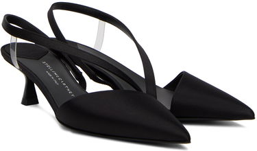 Tenisky a topánky Stella McCartney Iconic D'Orsay Slingback Heels Čierna | 810372E00157, 3