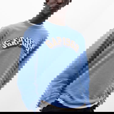 Mikina GAP Logo Crewneck Sweatshirt Cabana Blue 602 Modrá | 829103-07, 2