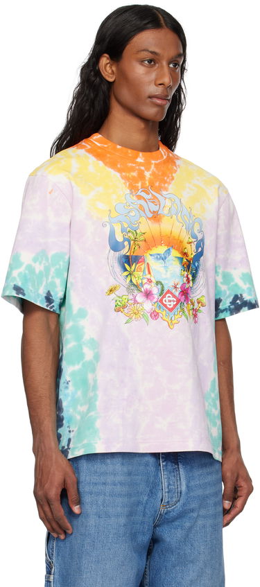 Tričko Casablanca Casablanca Surf Trip Tie Dye T-Shirt Rôznofarebný | MS25-JTS-027-01, 1