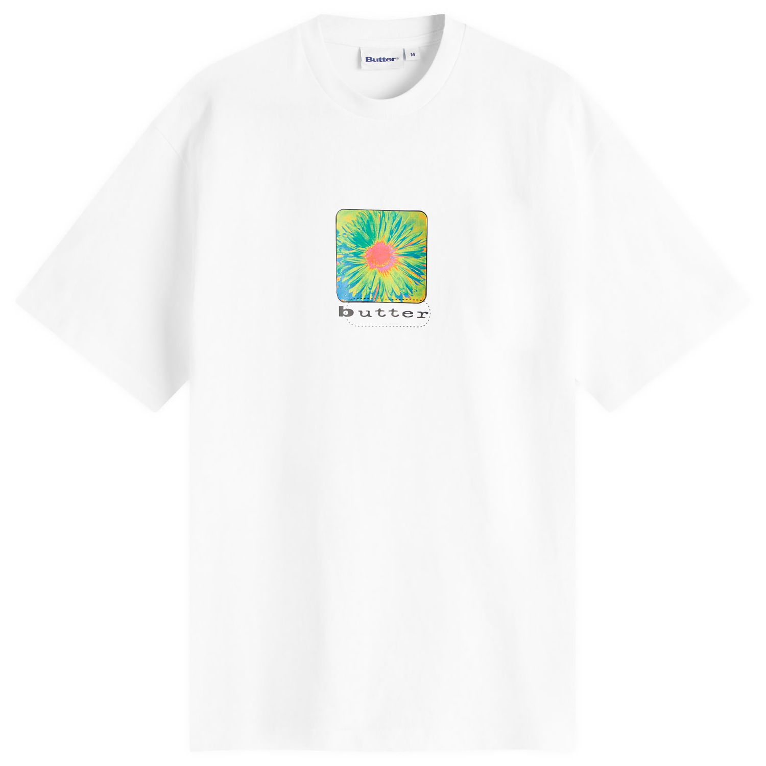 Tričko Butter Goods Goods Daisy T-Shirt Biela | BG252115-WHT, 0