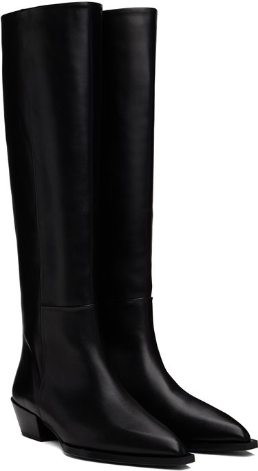 Oblečenie Aeyde Aeyde Arla Leather Cowboy Tall Boots Čierna | A11-KB-ARUP40CH116-FW24-800-001, 3
