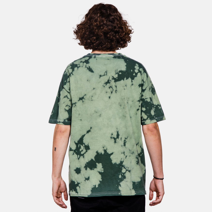 Tričko Pleasures Internet Dyed T-Shirt Zelené | P21F049, 1