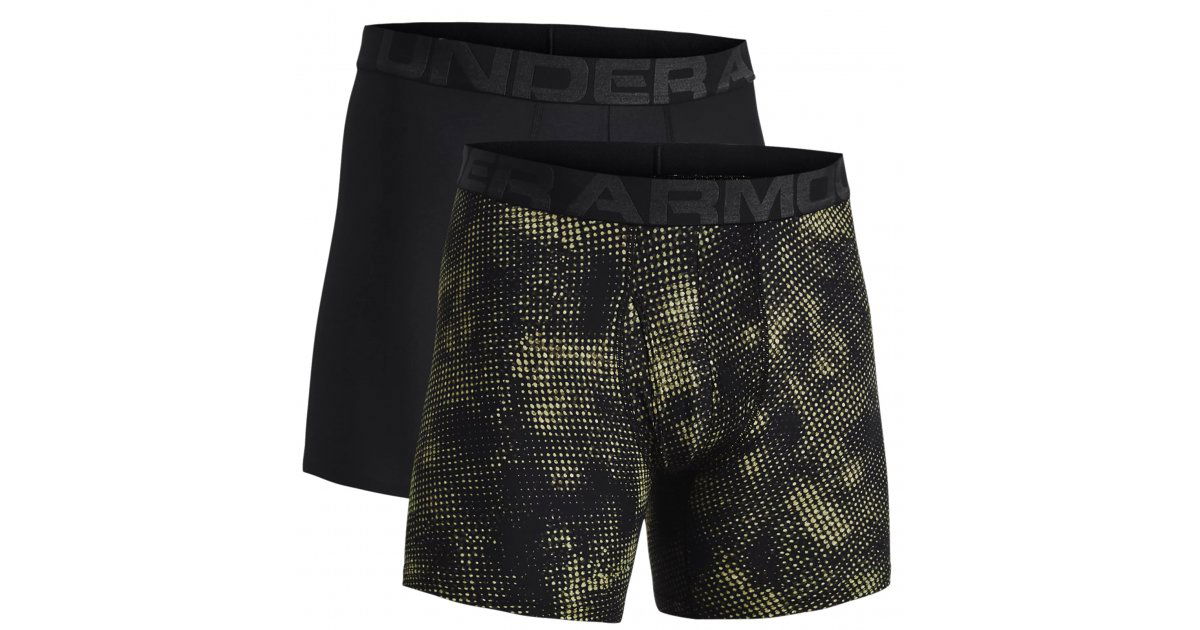 Boxerky Under Armour Under Armour Tech 6in Boxerjock 2-Pack Boxer Briefs Čierna | 1363621-391, 1