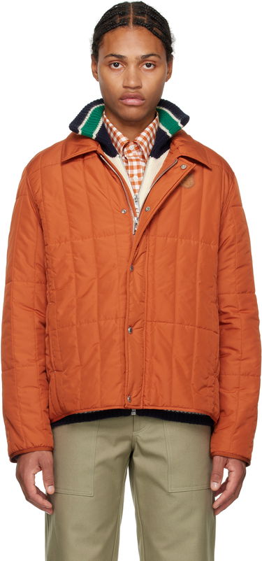 Bomber bunda MAISON KITSUNÉ Quilted Blouson Jacket Oranžová | NM02104WQ4042, 0