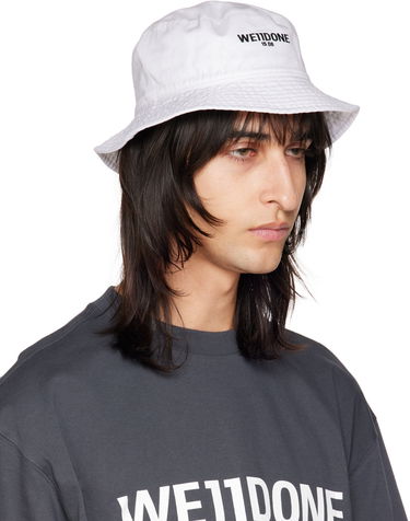 Klobúk We11done Logo Bucket Hat Biela | WD-AH3-22-420-U-WH, 1