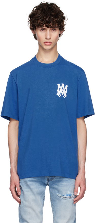 Tričko AMIRI Blue MA Core Logo T-Shirt Modrá | AMJYTE1074, 0