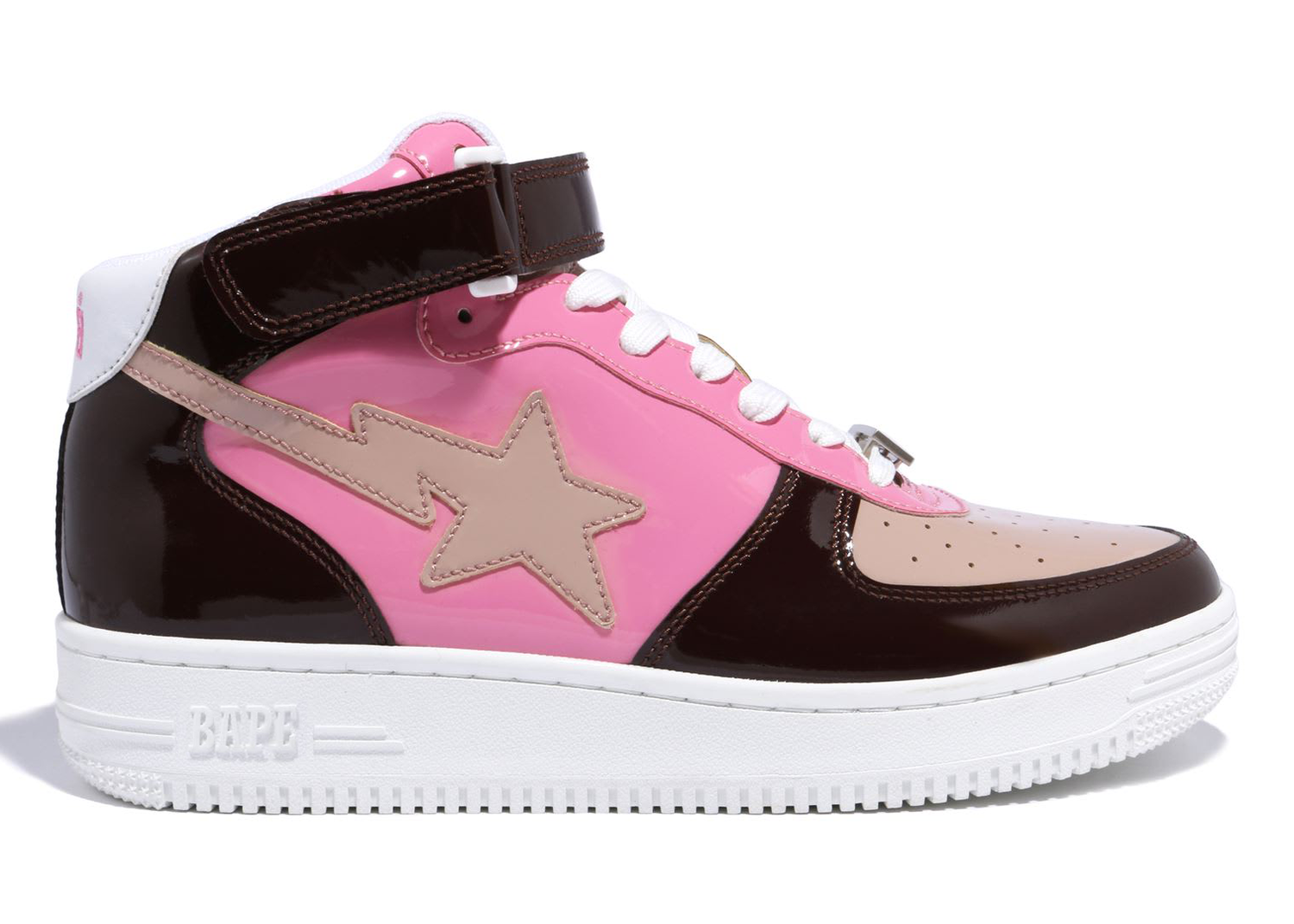 Tenisky a topánky BAPE Bape Sta Mid 2020 "Brown Pink Tan" Ružová | 1G30191004, 0