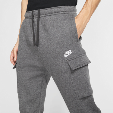 Cargo nohavice Nike Sportswear Club Fleece Cargo Pants Šedá | CD3129-071, 2
