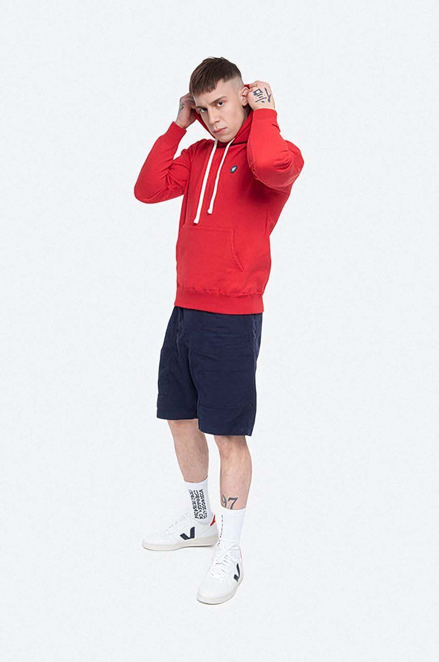 Mikina WOOD WOOD Sweatshirt With Hood Červená | 10845600.2424, 1