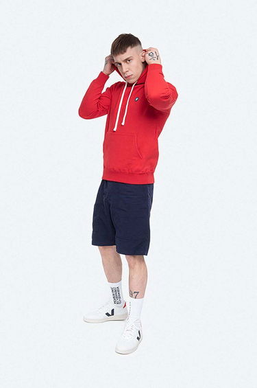 Mikina WOOD WOOD Sweatshirt With Hood Červená | 10845600.2424, 1