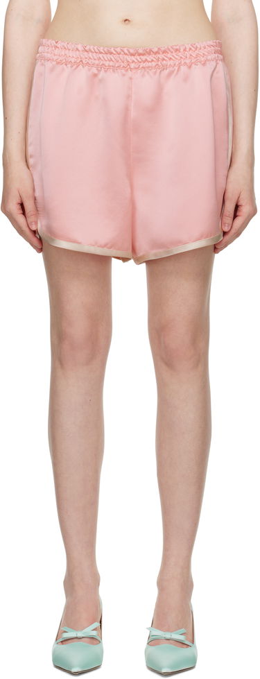 Šortky Anna Sui Anna Sui Satin Shorts Ružová | 325D40, 0