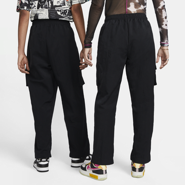 Tepláky Nike Sportswear Essential Woven Oversized Pants Čierna | DO7209-010, 3