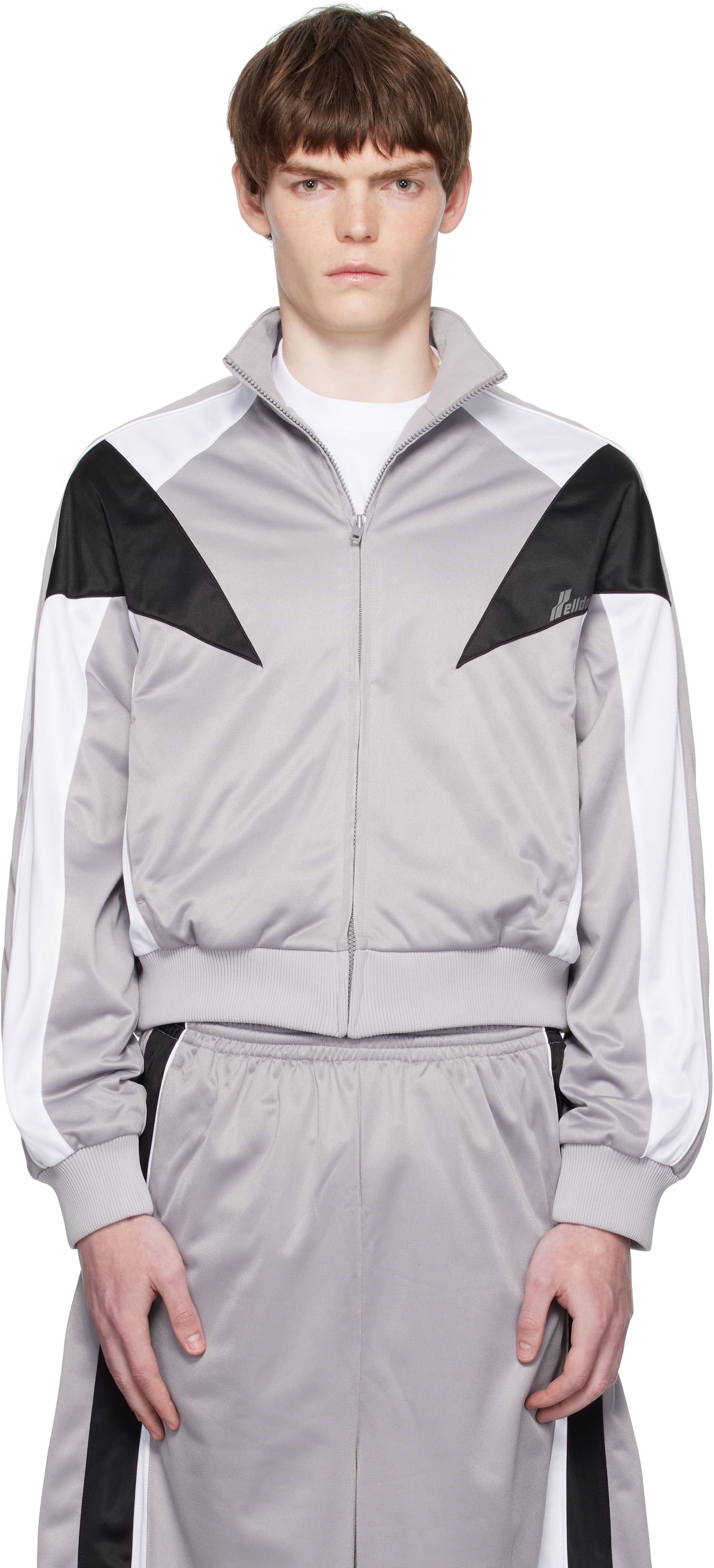 Bunda We11done We11done Se11done Track Jacket Šedá | WD-TJ2-25-843-U-SV, 0