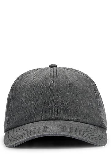 Šiltovka BOSS Hugo 6-Panel Cotton Twill Cap with Embroidered Logo Čierna | 50533423