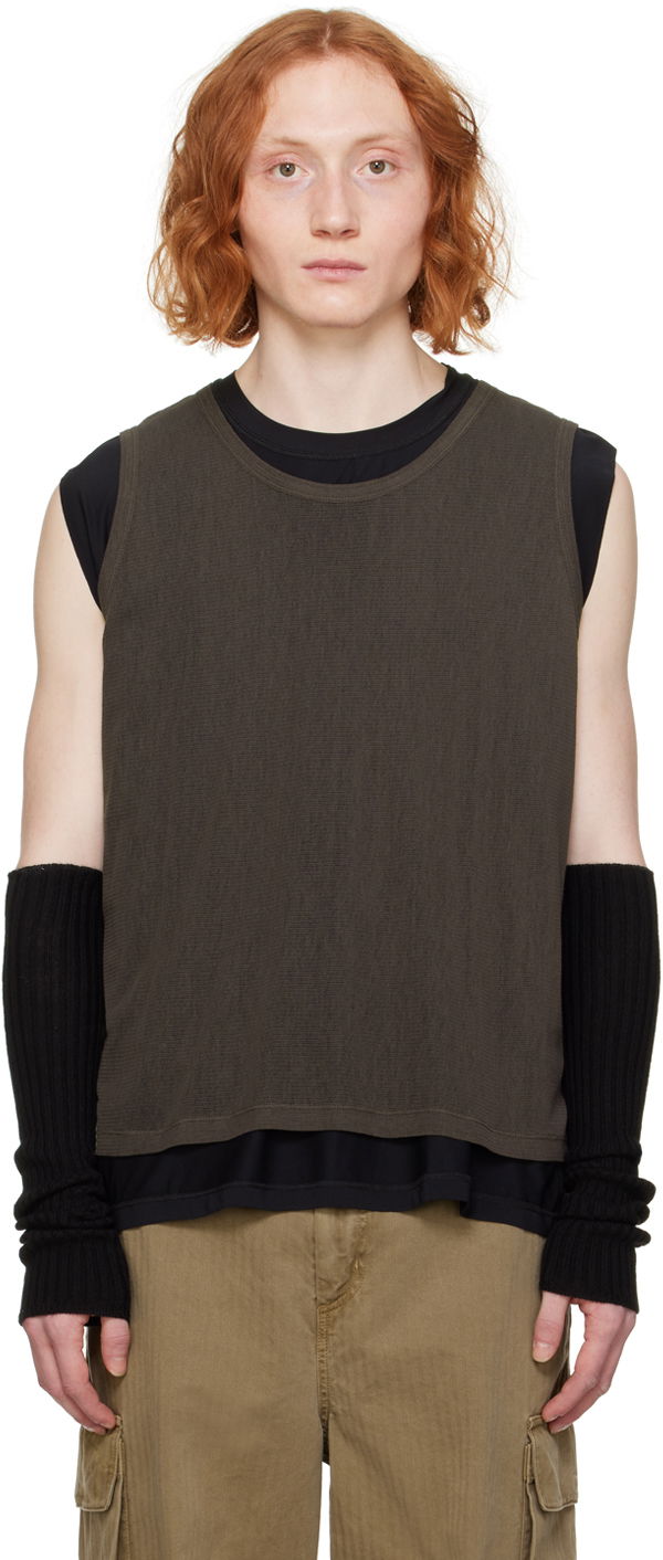 Tielko OUR LEGACY Our Legacy Reversible Vest Zelené | M2246RB, 0