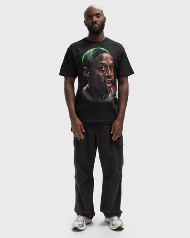 Tričko Mitchell & Ness NBA Dennis Rodman Chicago Bulls Big Face Graphic T-Shirt Čierna | SS13861-CBUBLCK, 2