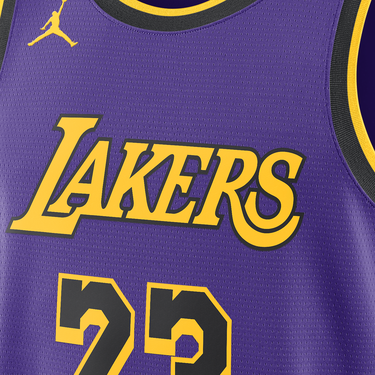 Dres Nike Jordan Dri-FIT NBA Swingman Los Angeles Lakers Statement Edition Fialová | DO9530-508, 1