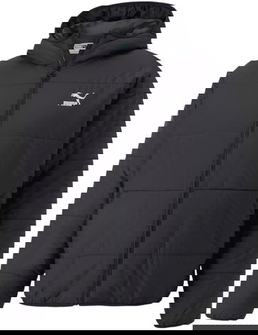 Prešívaná bunda Puma Classics Hooded Padded Jacket Čierna | 53557501, 0