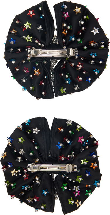 Spona Chopova Lowena Chopova Lowena Rush Hair Bows with Star Sequins and Silver-Tone Beads Rôznofarebný | 6611, 1