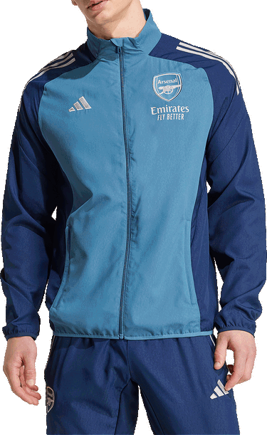 Bunda adidas Originals Arsenal FC Pre-Match Jacket 2025/26 Modrá | jj1790, 5