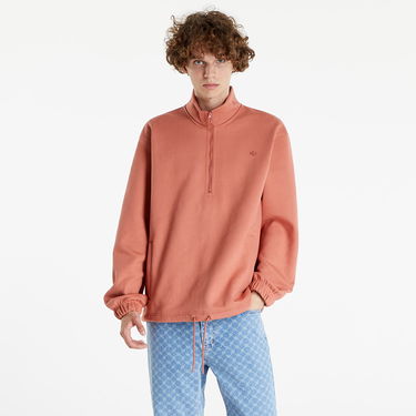 Mikina adidas Originals Adicolor Contempo Half-Zip Crew Hnedá | HK0309, 1