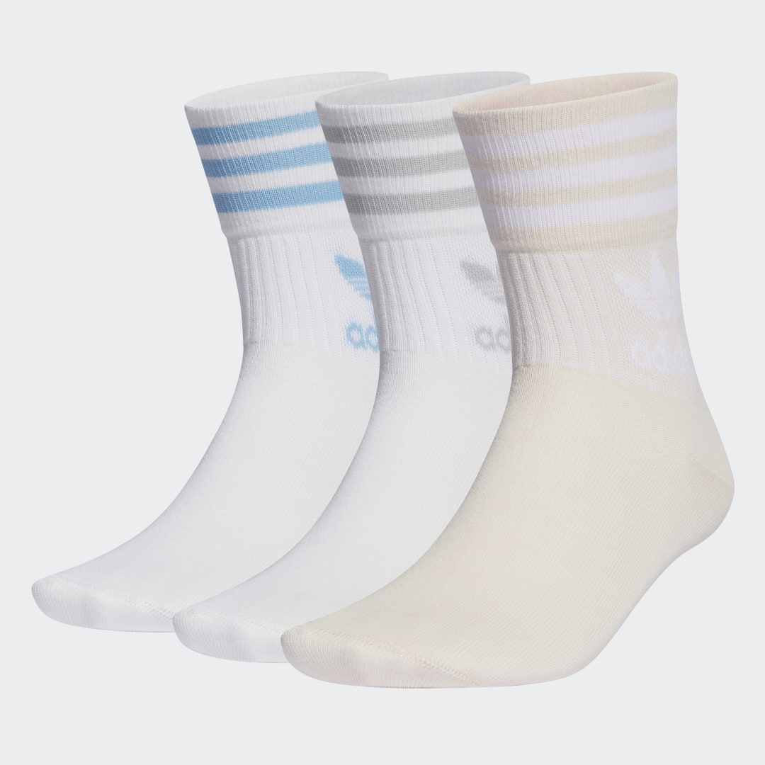 Ponožky adidas Originals Shocks Mid-Cut Crew – 3 pack Rôznofarebný | IB9390, 0