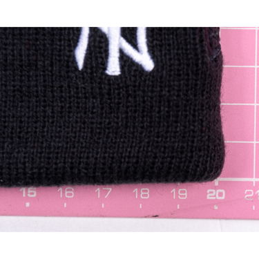 Kulicha New Era MLB Mini Logo Cuff Beanie NY Yankees Čierna | 60691117, 2