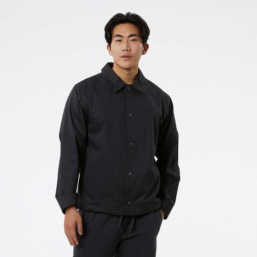 Bunda New Balance Athletics Nature State Coaches Jacket Čierna | MJ23552-blu, 1