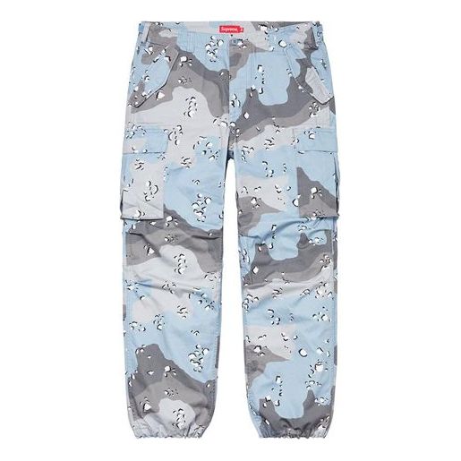 Cargo nohavice Supreme SS20 Week 1 Cargo Drawstring Pants Modrá | SUP-SS20-109