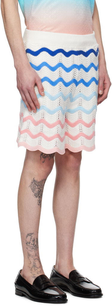 Šortky Casablanca Casablanca Gradient Wave Crochet Shorts Rôznofarebný | MPS25-KW-849-01, 1