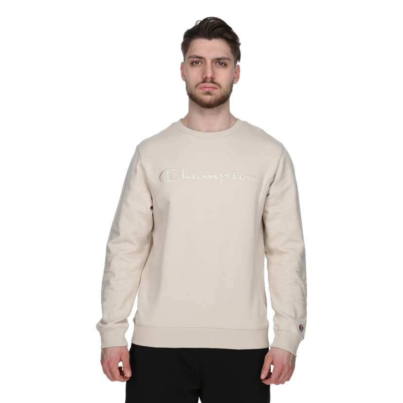 Mikina Champion Crewneck Sweatshirt Béžová | 221528-MS073