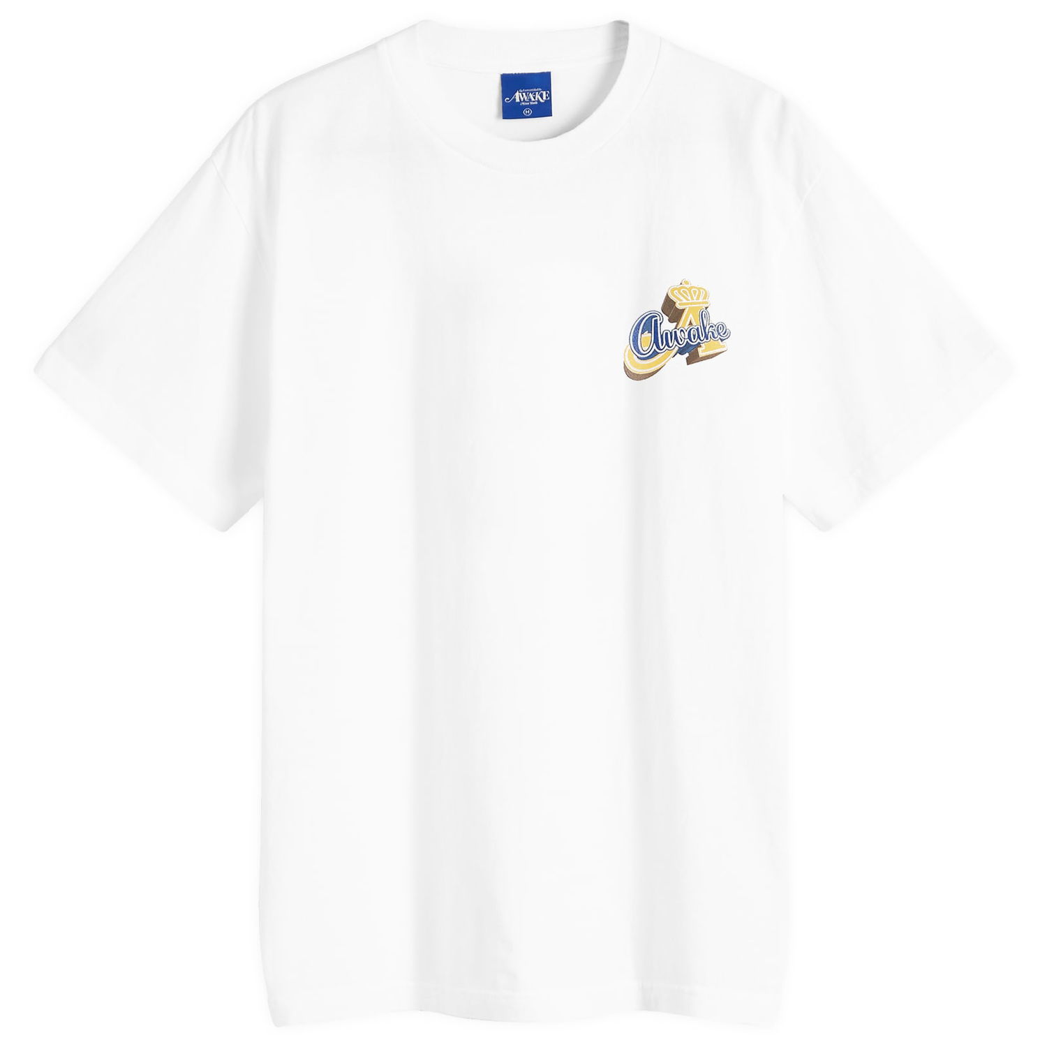 Tričko Awake NY Crown A T-Shirt Large Biela | AWK-FW24-TS310-WHT, 0
