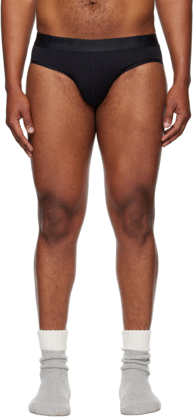 Nohavičky SKIMS SKIMS Stretch Briefs, Three-Pack Čierna | BO-BRF-5629M, 1