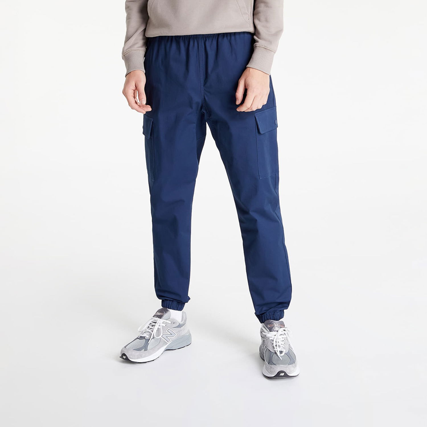 Cargo nohavice New Balance Athletics Pants Navy | MP13501NGO, 0