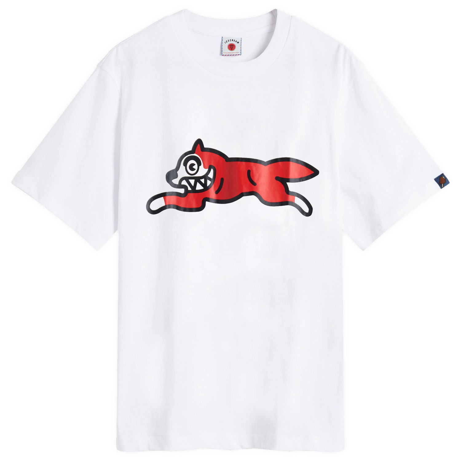 Tričko BBC IceCream ICECREAM Running Dog T-Shirt, Size Large Biela | IC23449-WHT, 1