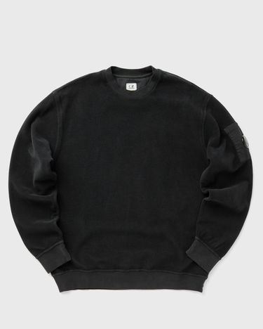 Mikina C.P. Company Brushed Diagonal Fleece Sweatshirt Čierna | 17CMSS285A006614G-995, 0