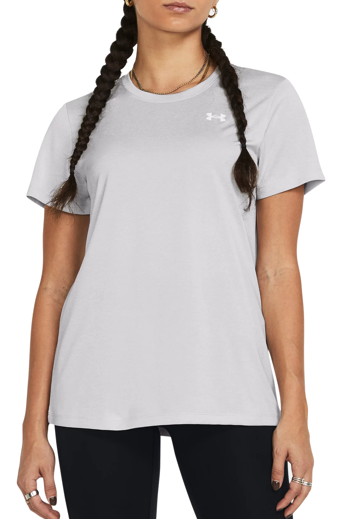 Tričko Under Armour Short Sleeve T-Shirt Tech Twist Šedá | 1384230-014, 0