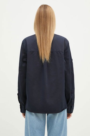Košeľa MAISON KITSUNÉ Oversized Button Up Shirt Modrá | NW02103WQ4036, 2