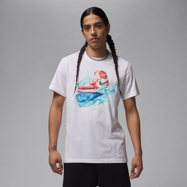 Tričko Jordan Jordan Flight Essentials AJ1 T-Shirt Biela | IB3355-100, 0