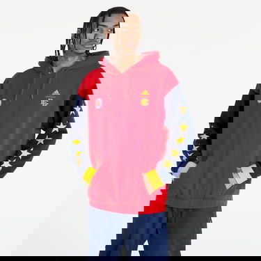 Mikina adidas Performance Emanuel McDonald's x All American Ceremony Hoodie Červená | HB0733, 0