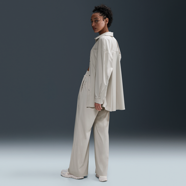 Nohavice Nike Dri-FIT 24.7 PerfectStretch High-Waisted Wide-Leg Pants Béžová | HM8389-104, 4