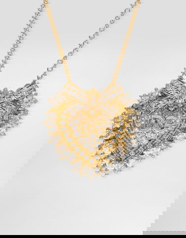 Náhrdelník Dolce & Gabbana Dolce & Gabbana Devotion 18 Carat Yellow Gold Diamond Heart Pendant Necklace Metalická | WNND1KWYEDWZOO00, 1