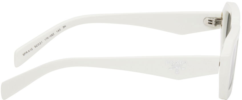 Slnečné okuliare Prada Rectangular Sunglasses Biela | 0PR A12S 17K08Z 8056597967891, 1