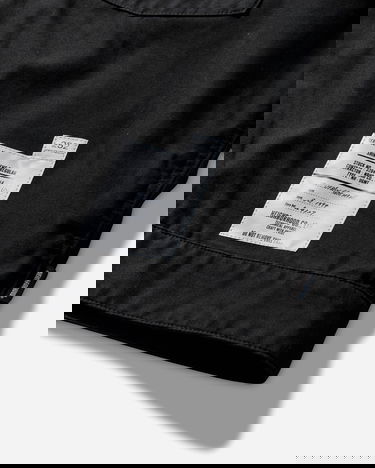 Košeľa Neighborhood URBAN EQUIPMENT No Collar Longsleeve Shirt Čierna | 252AQNH-SHM06 BLACK, 3