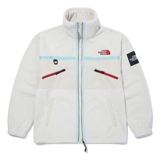 Sveter The North Face Steep Fleece Jacket Biela | NJ4FM01J, 0