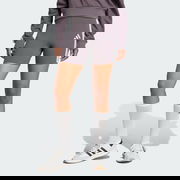 Essentials 3-Stripes High Waisted Biker Shorts